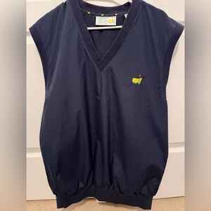 Slazenger National Shop, Men’s Navy Vest, Size Med, Masters Golf Tournament